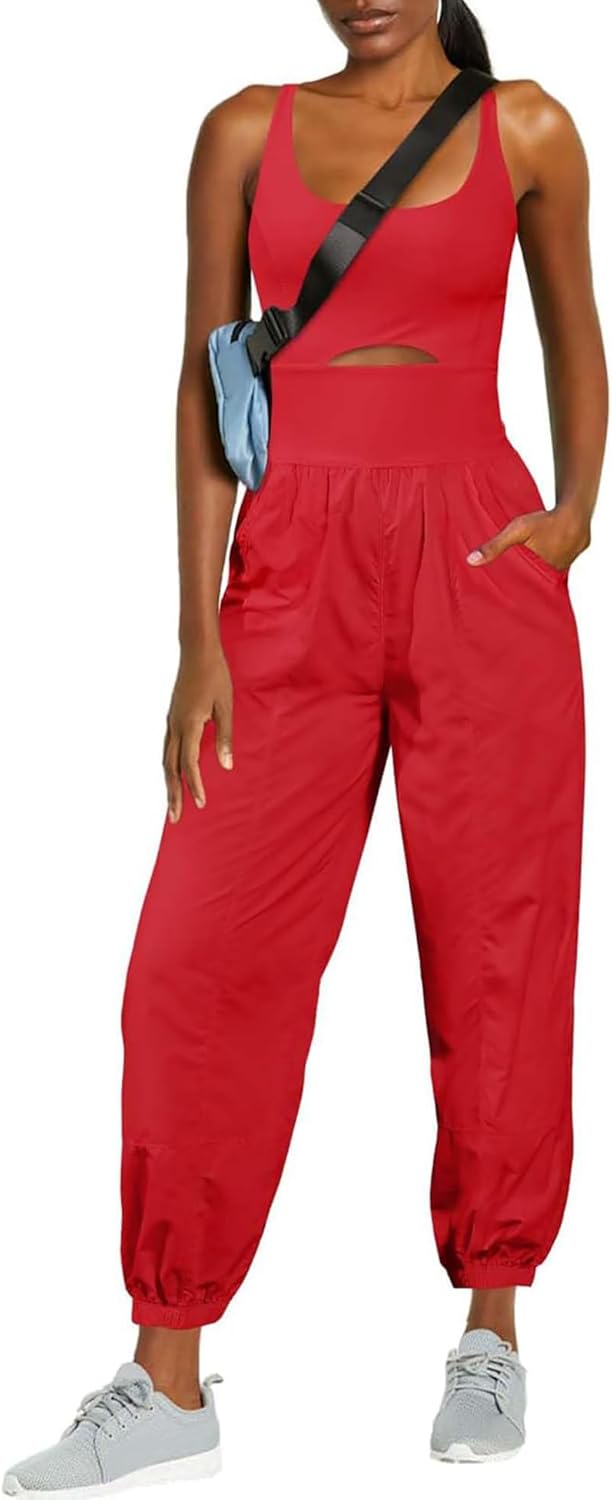 ReachMe Womens Running Onesie Athletic Romper for Active Wear
