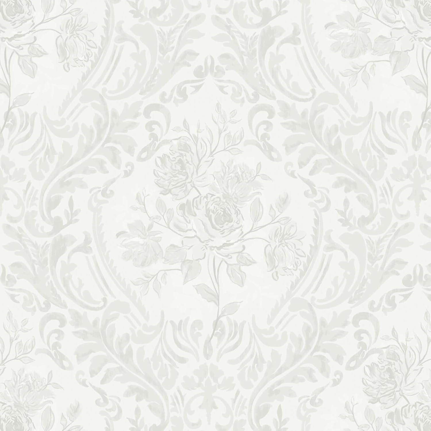 Ismoon Floral Peel and Stick Wallpaper for Boho Decor