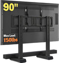 Universal Tabletop TV Stand Legs for 55-90 in TVs - Stable Adjustable