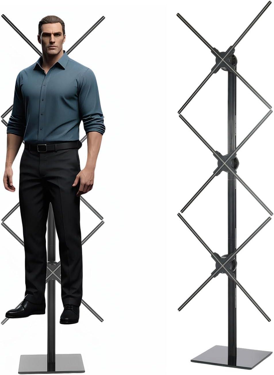 Missyou 3D Hologram Fan: Custom Video Display