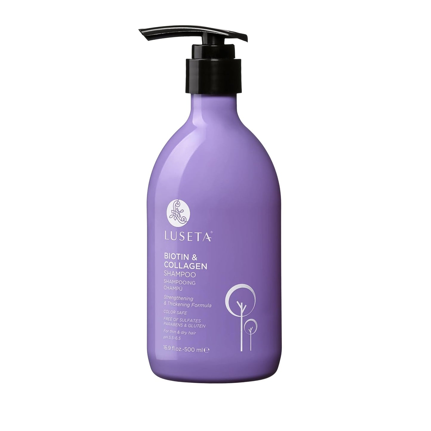 Luseta Biotin Collagen Hair Growth Shampoo - Thickens Hair