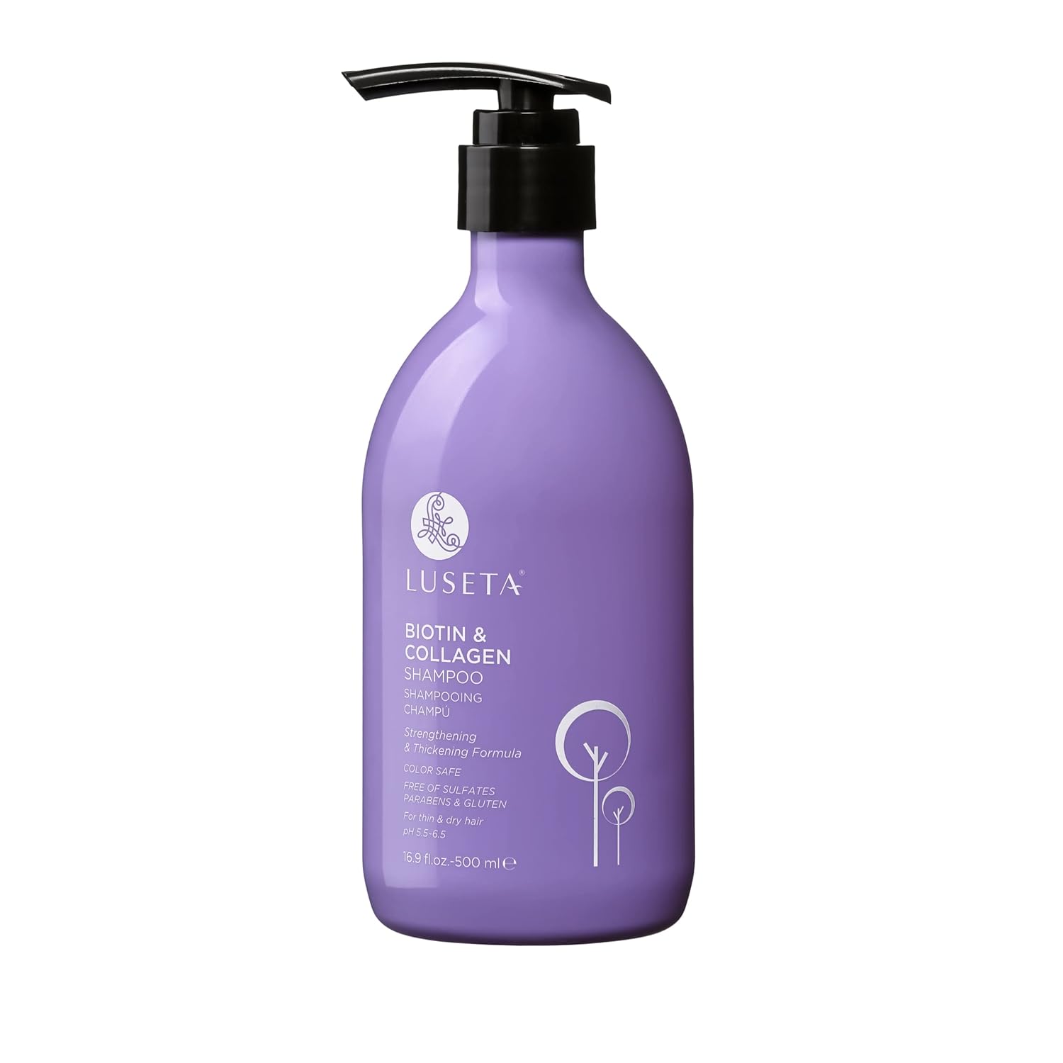 Luseta Biotin Collagen Hair Growth Shampoo - Thickens Hair