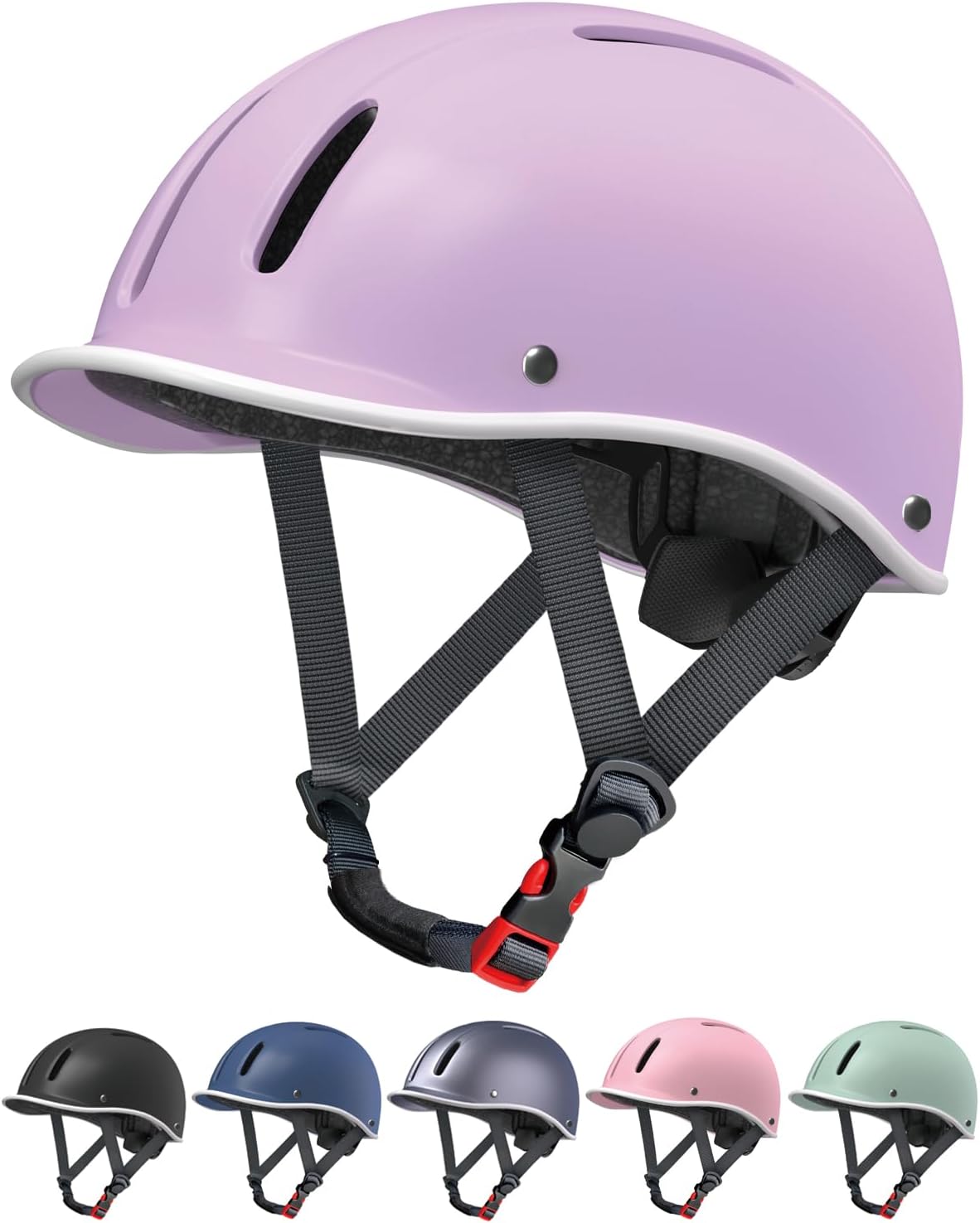 LANOVAGEAR Adjustable Safety Bike Helmet