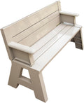 Gen 1 2-in-1 Convertible Bench to Picnic Table - Adobe Finish
