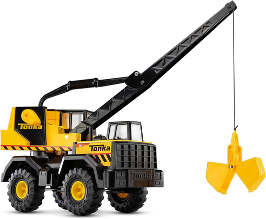 Tonka Steel Classics Mighty Crane - Durable Construction Toy