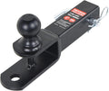 3 in 1 ATV/UTV Trailer Hitch Towing Ball Mount for 2 inch