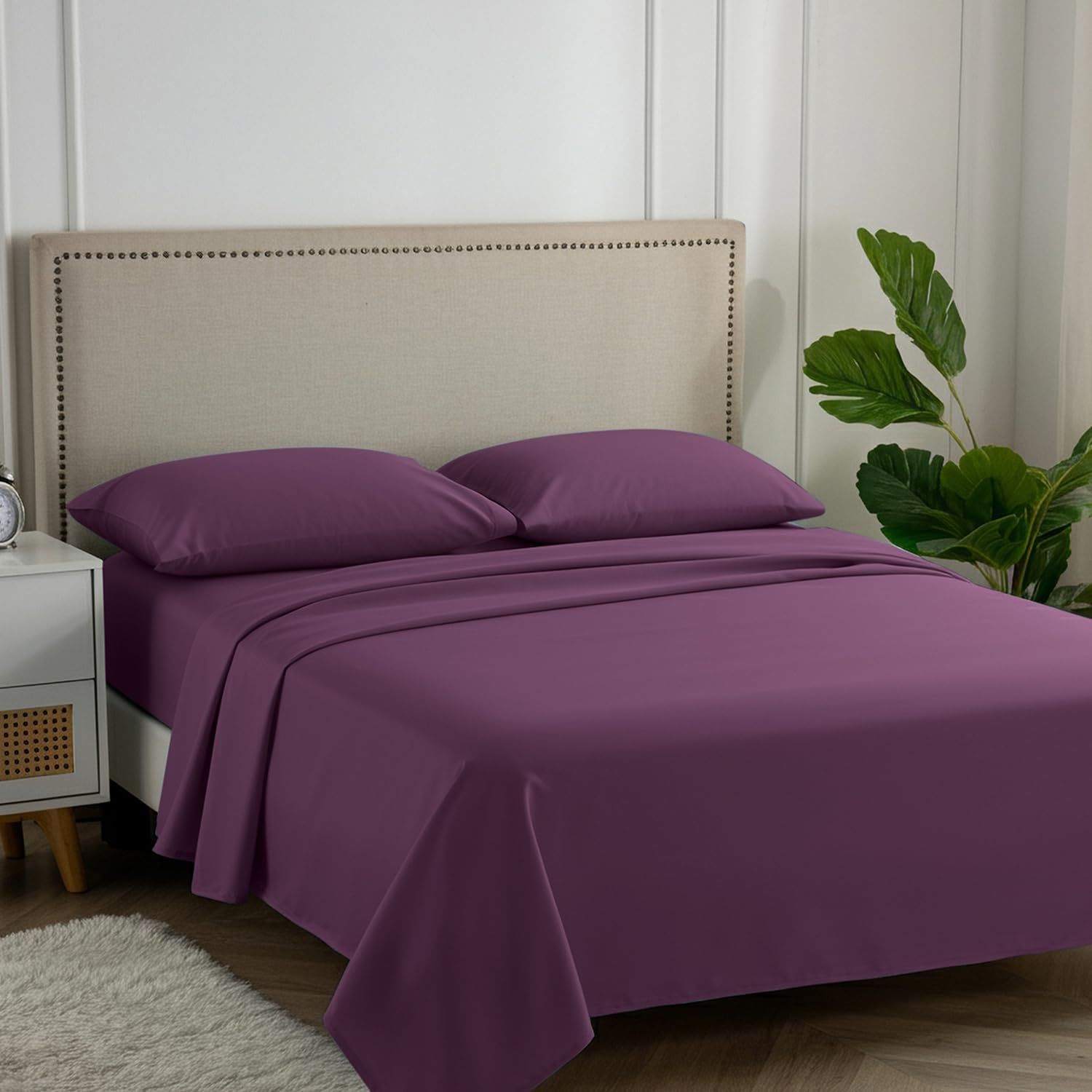 Luxurious 600 Thread Count Egyptian Cotton Full Size Sheets