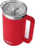 YETI Rambler 34 oz French Press Coffee Maker - Keeps Coffee Hot Longer
