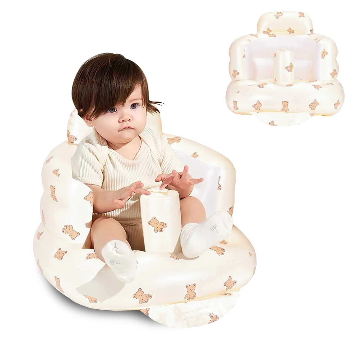 Portable Inflatable Baby Seat for Sitting Practice