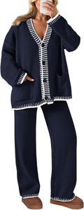 PRETTYGARDEN Lounge Sets for Women 2 Piece Loungewear - Cozy Fall Wear