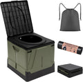 PORMYTRIP X-Large Portable Toilet for Camping - Foldable Travel