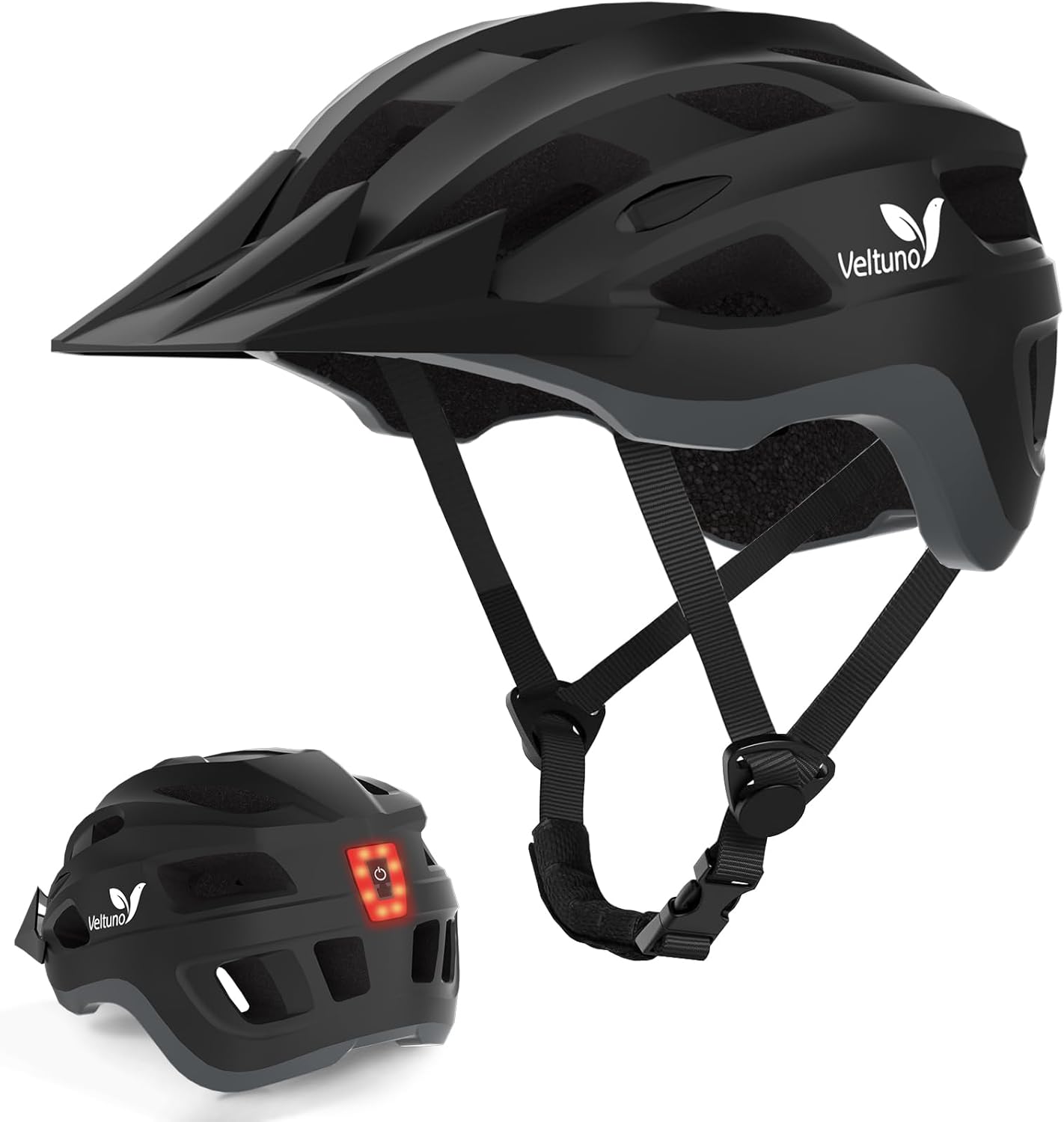 Veltuno LED Bike Helmet: Lightweight Safety!