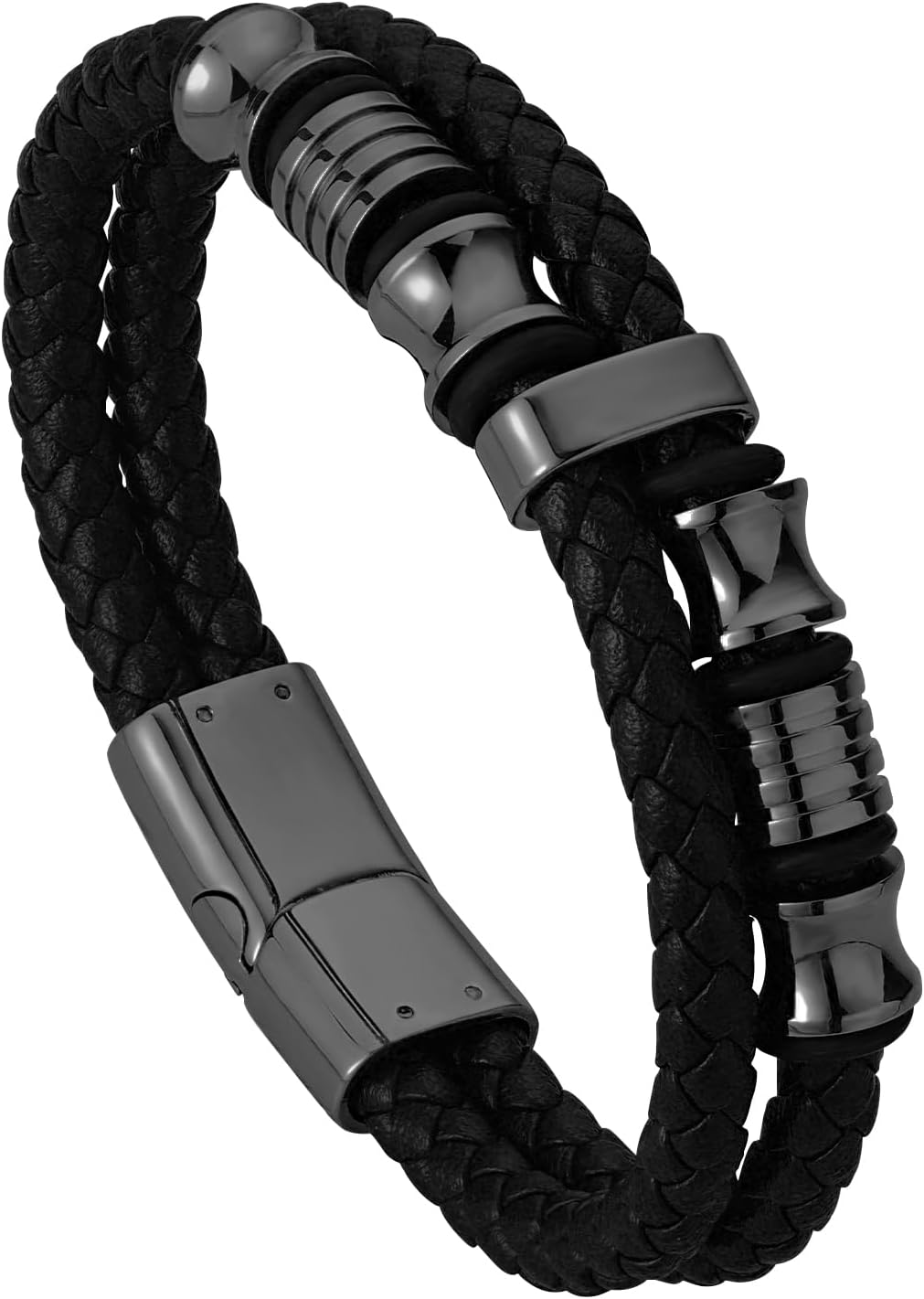 Stylish Stainless Steel Men's Bracelet - Ideal Gift