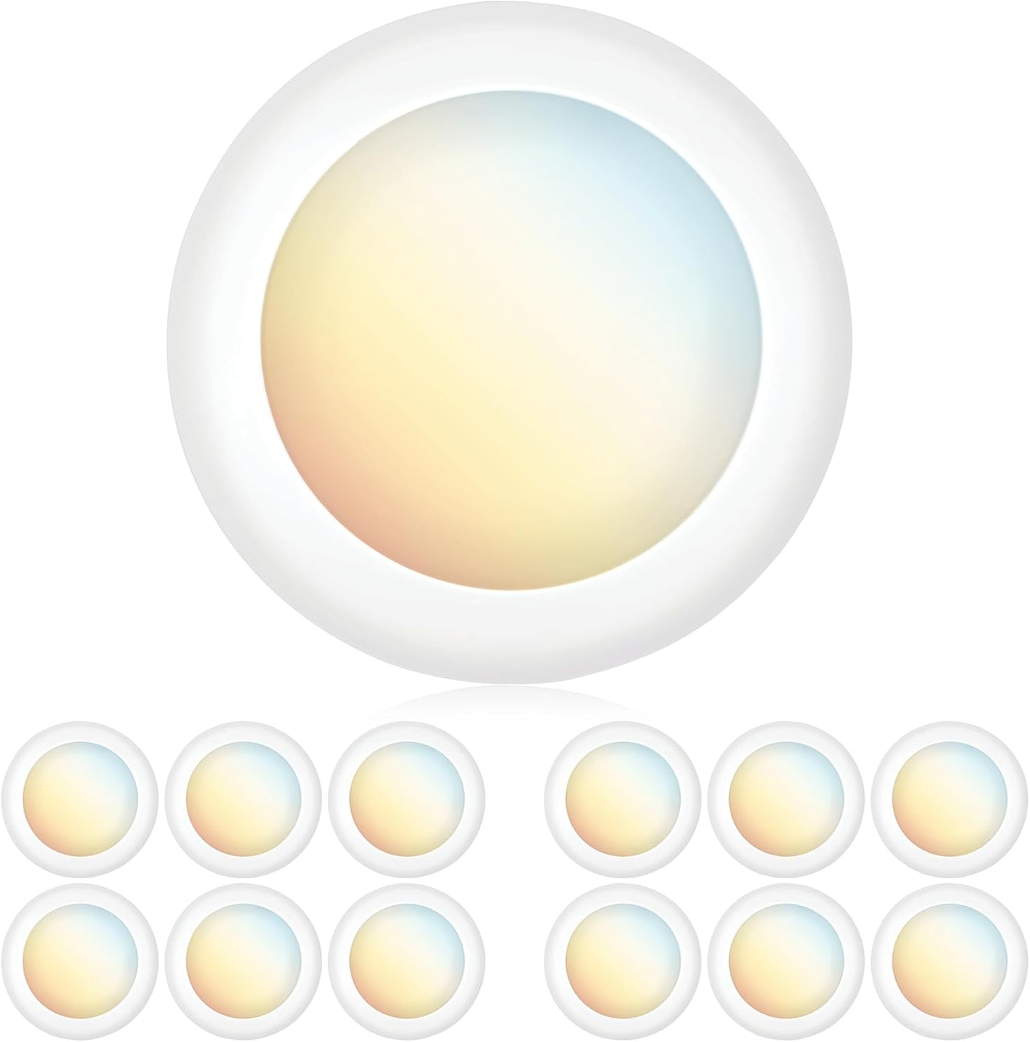 Parmida LED Technologies 5/6 Inch Dimmable Disk Lights
