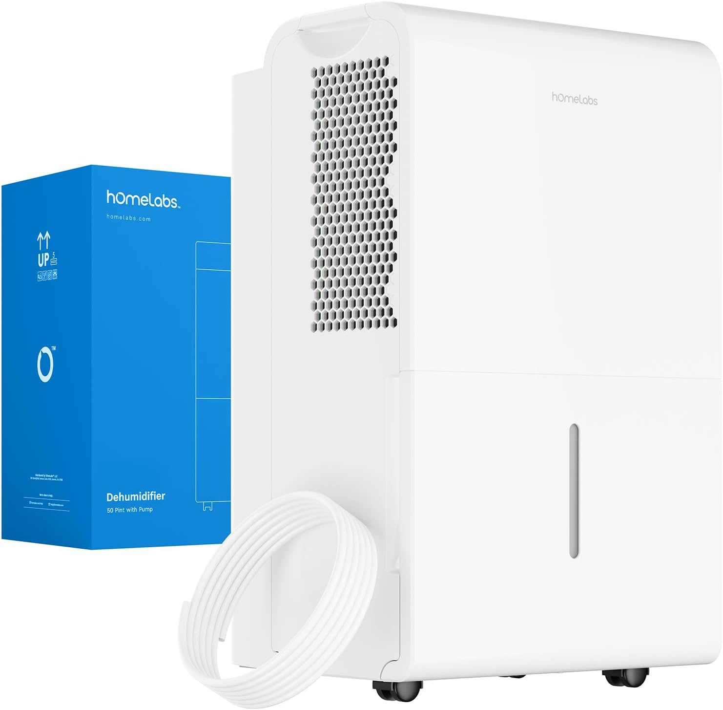 hOmeLabs Dehumidifier for Home and Office with Wi-Fi Control