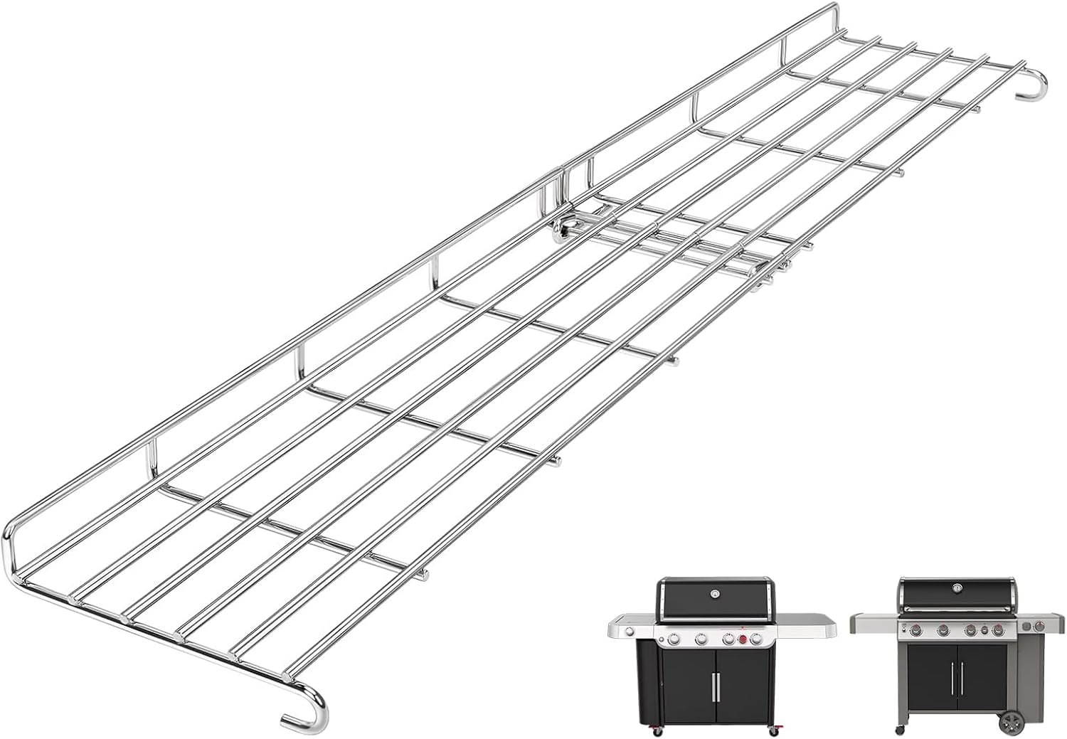 QuliMetal Grill Warming Rack for Weber Genesis II 400 Series