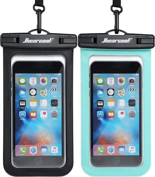 Hiearcool Waterproof Phone Pouch 2Pack - Ultimate Protection for iPhone Pro Max! 