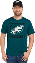 Zubaz NFL Men's Team Graphic T-Shirt - Bold Team Pride Range