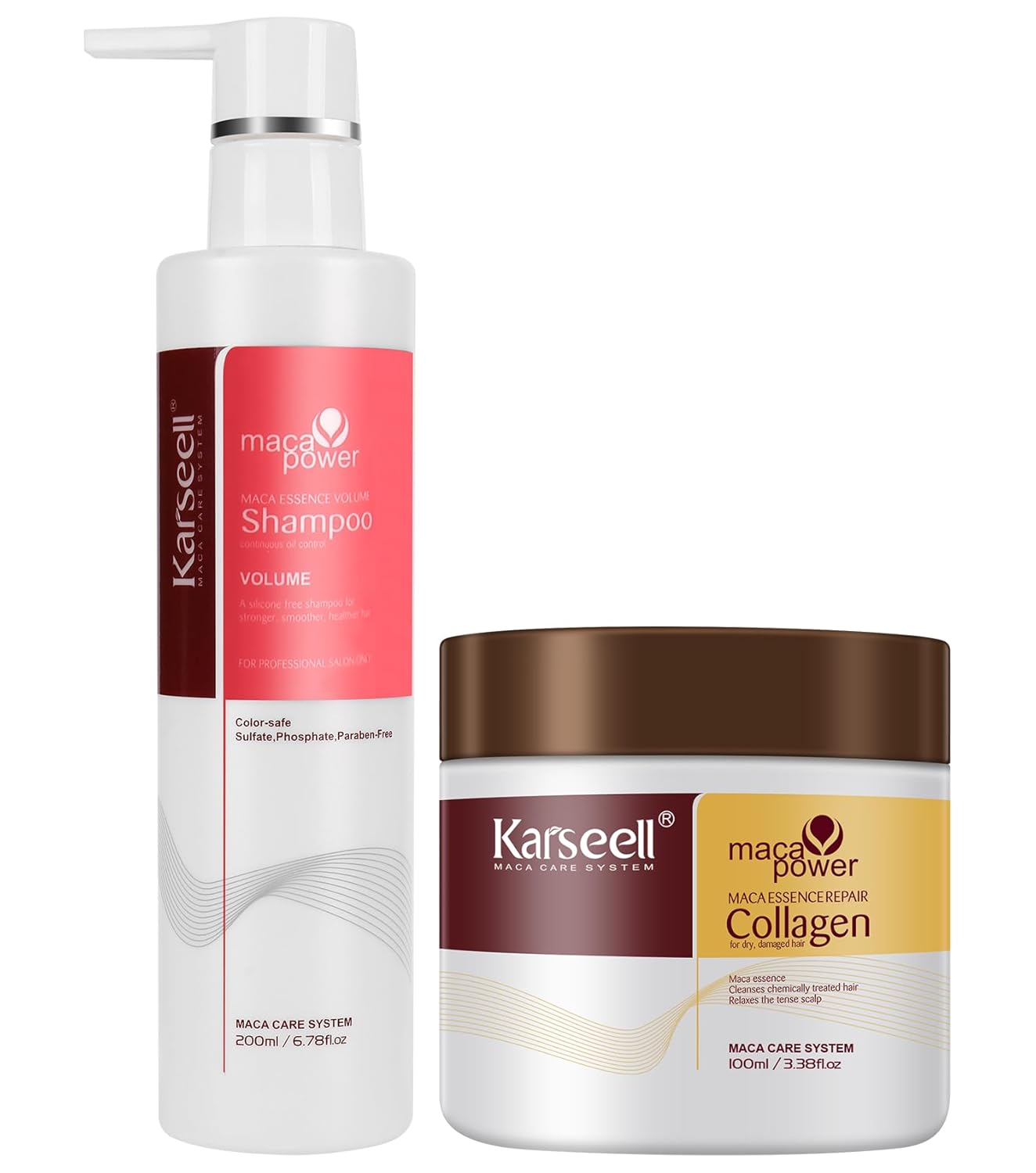 Karseell Maca Power Hair Care Set - Strengthens & Nourishes