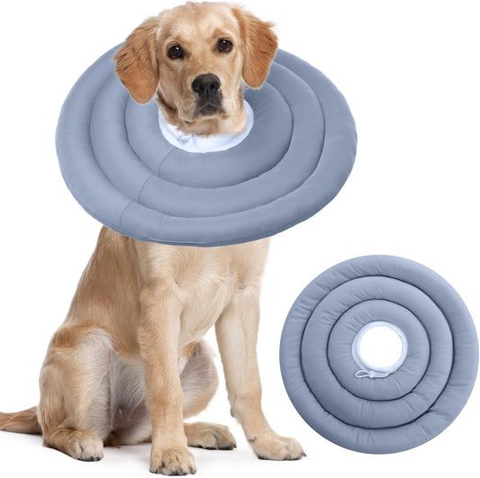 IDOMIK Dog Recovery Collar - Soft, Waterproof Cone for Pets