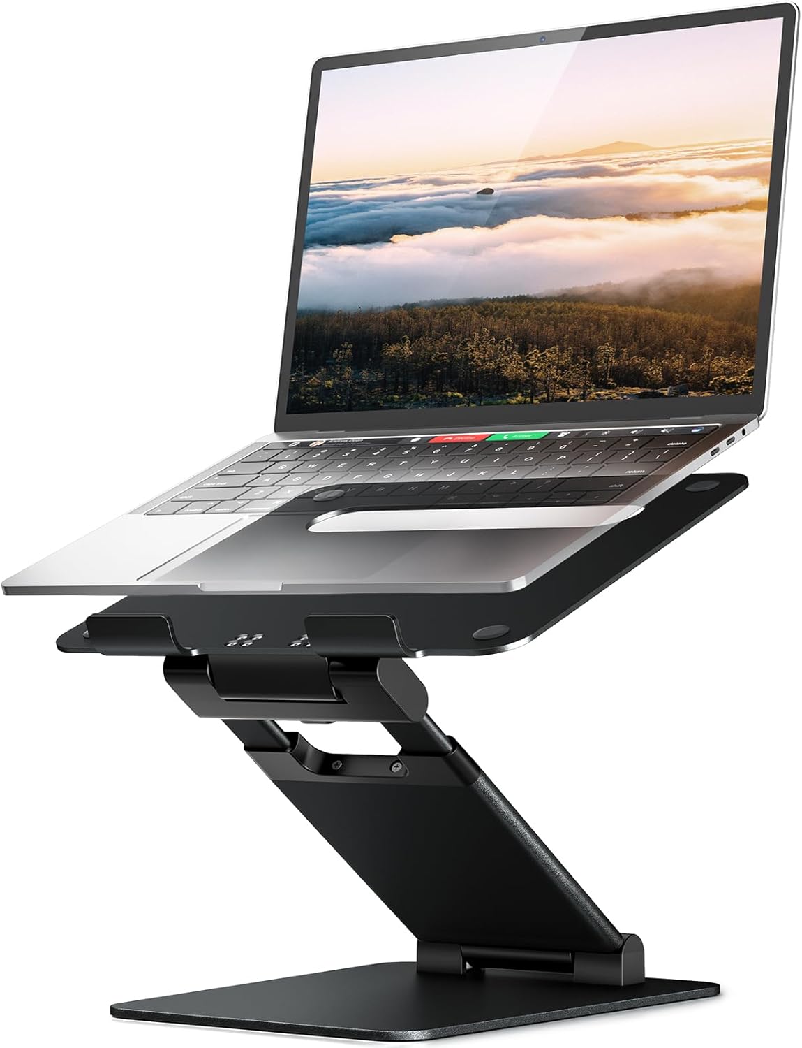Nulaxy Dual Foldable Laptop Stand - Ergonomic Height Adjustment