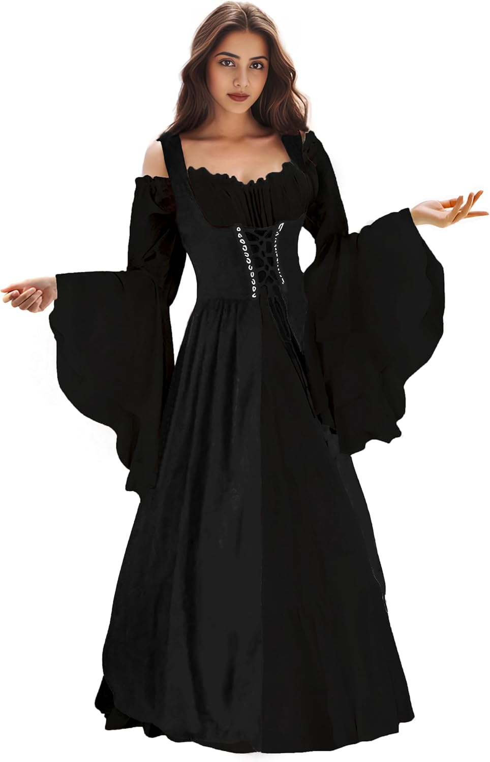Renaissance Dress Women Medieval Dress for Halloween Costume