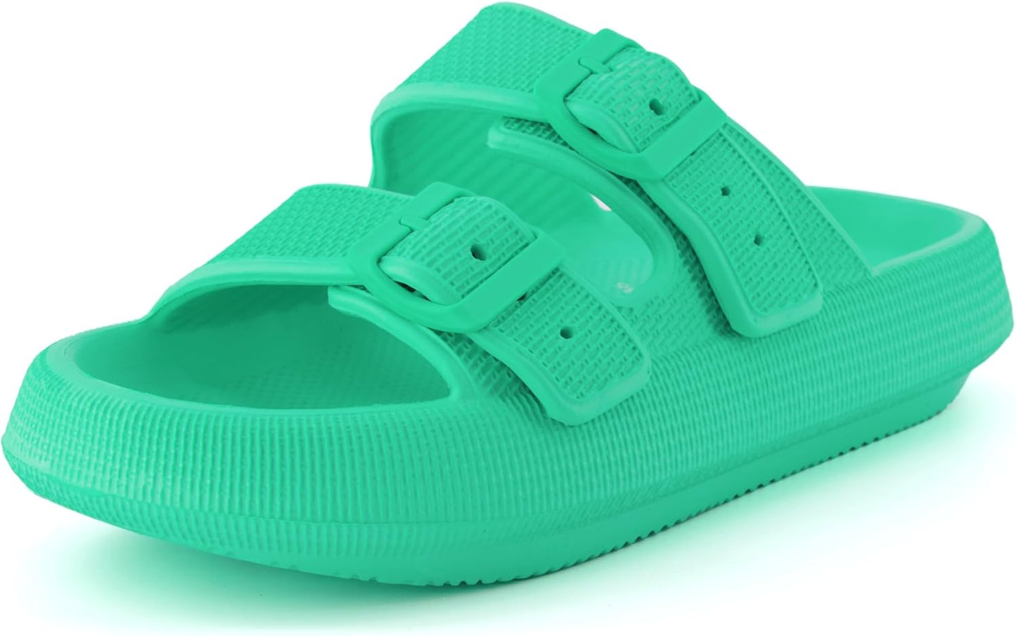 CUSHIONAIRE Women's Fame Recovery Cloud Slide for Comfort