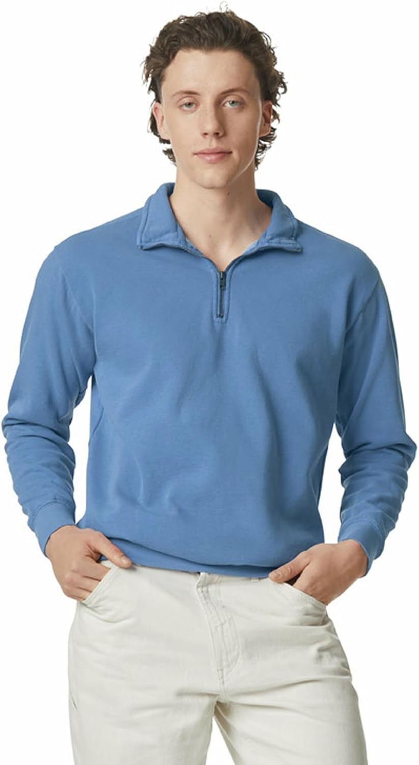 Comfort Colors Adult 1/4 Zip Sweatshirt for Ultimate Comfort