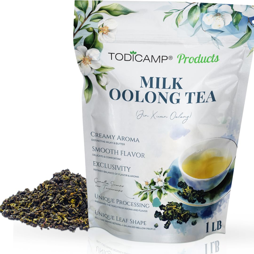 Milk Oolong Tea Loose Leaf - Premium Chinese Oolong Experience