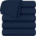 Utopia Bedding Flat Sheets King 6-Pack - Soft Brushed Microfiber