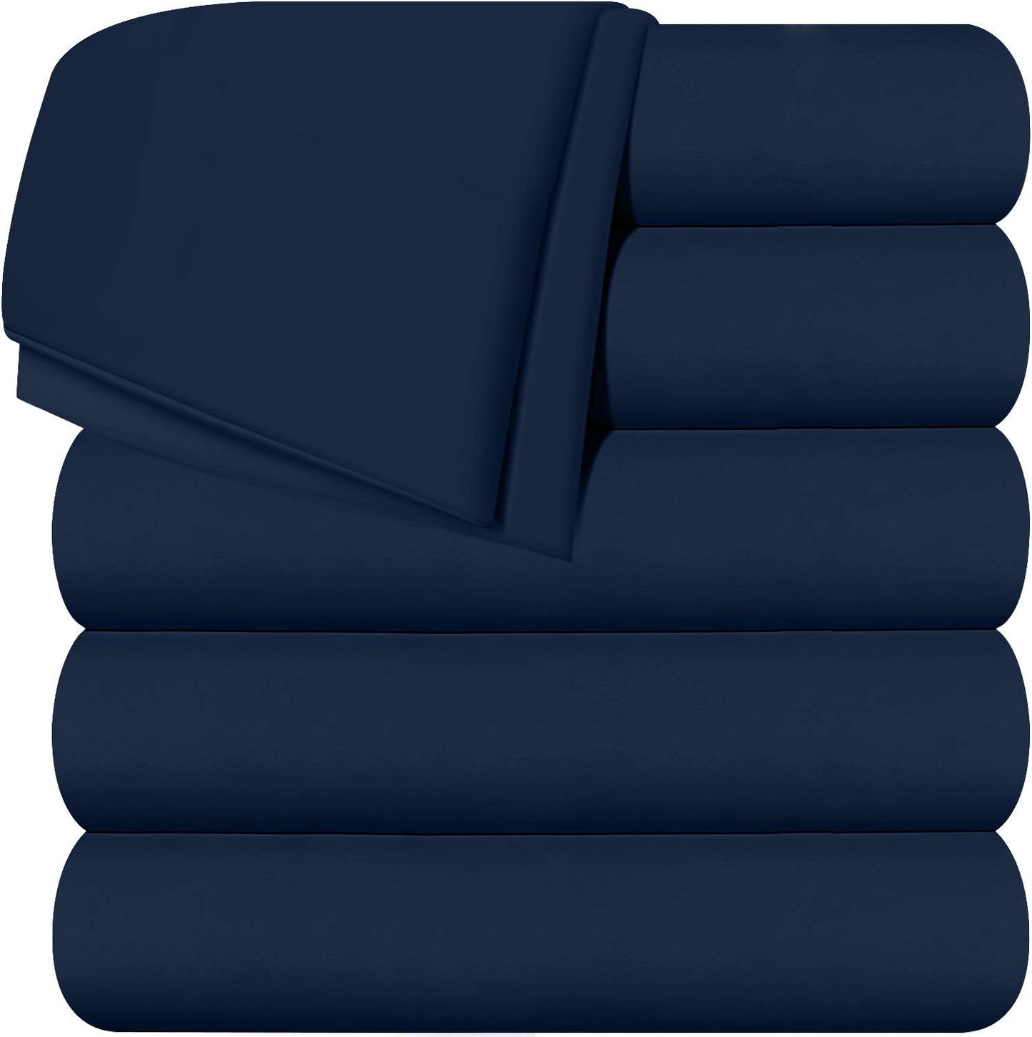 Utopia Bedding Flat Sheets - Soft Microfiber King Size Set