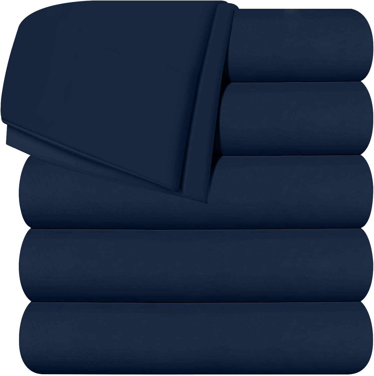 Utopia Bedding Flat Sheets - Soft Microfiber King Size Set