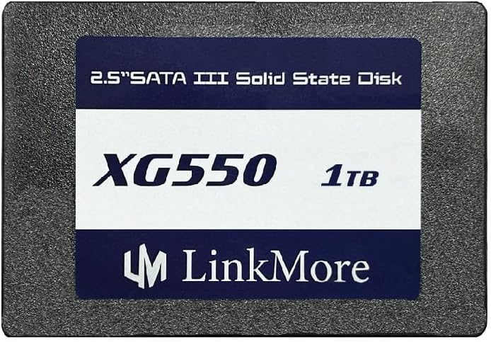 LinkMore XG550 1TB 2.5ft' SATA III Internal SSD for Fast Upgrades