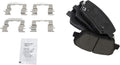 TRQ Front Brake Pads Ceramic Hardware for Hyundai & Kia