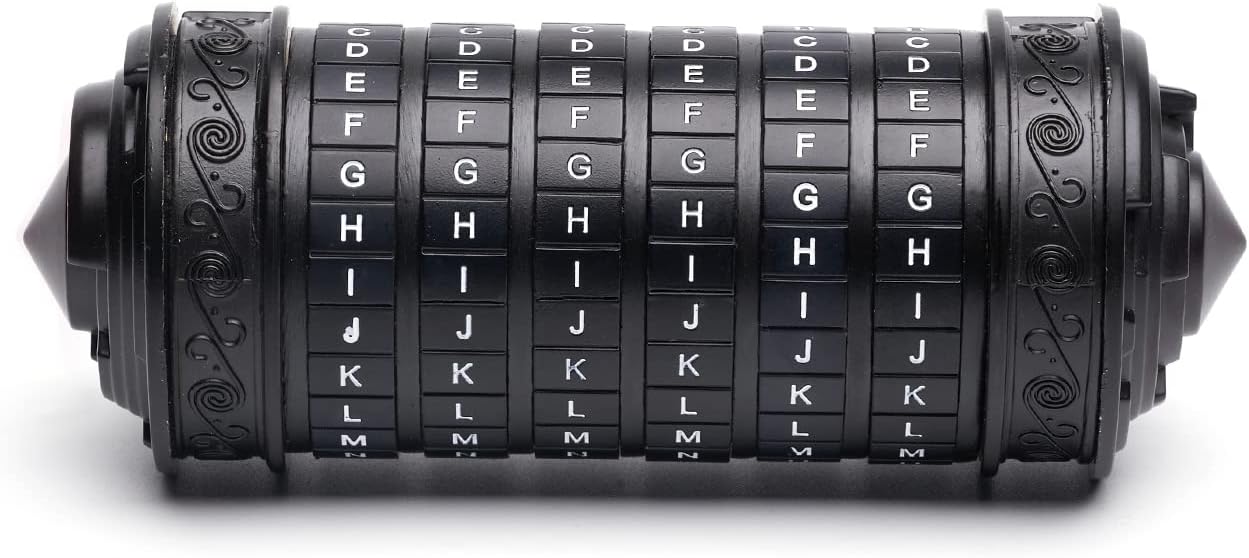Cryptex Da Vinci Code Money Puzzle Box for Unique Gifts