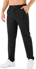 Mens Golf Pants Stretch Classic Fit Dress Pants - Quick (Style QRZF)