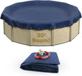 Buffalo Blizzard Deluxe Plus 30 ft Round Winter Pool Cover - Heavy