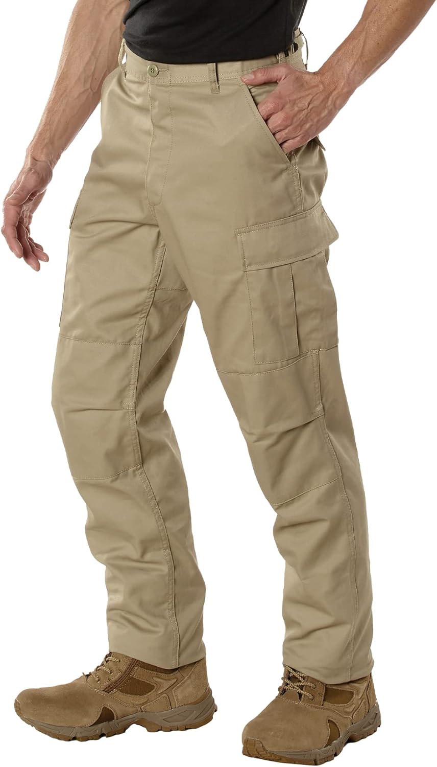 Rothco Tactical BDU Pants for Rugged Outdoor Hiking and Work