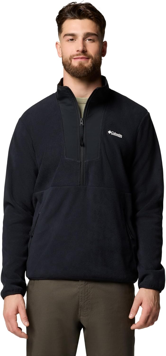 Columbia Mens Sequoia Grove Half Zip Fleece for Ultimate Comfort