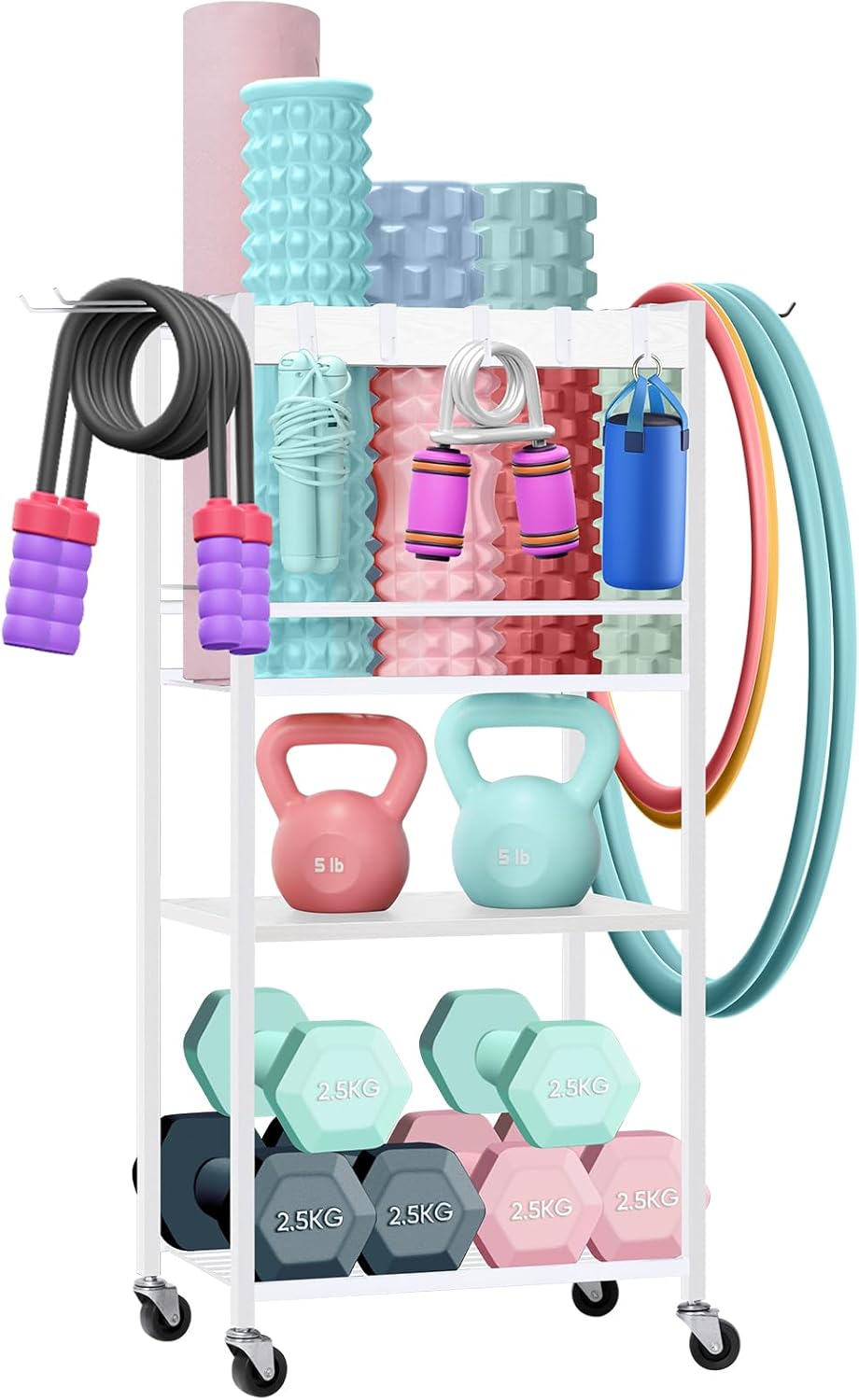 Organize Your Workout Gear with Tuenort Gym Rack