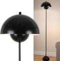 Modern Floor Lamp for Living Room - Sleek Reflective Dome Light