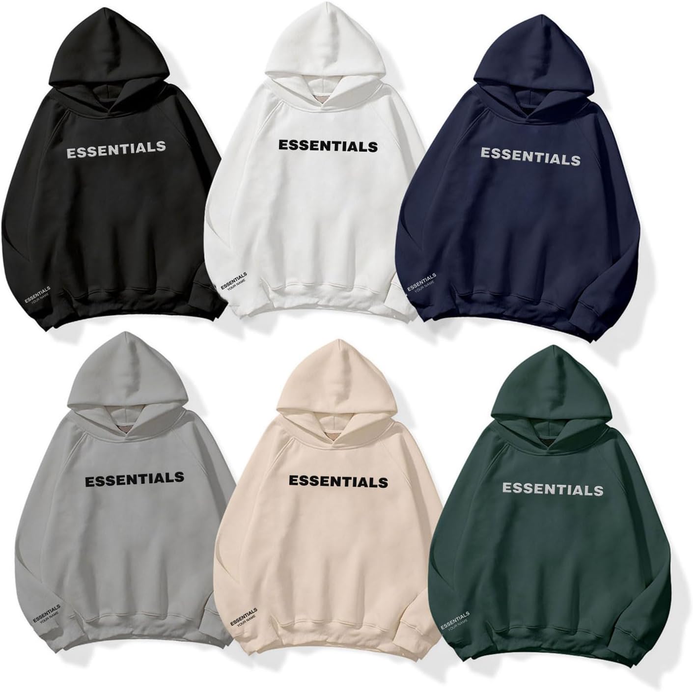 Personalized Hip Hop Embroidered Sweatshirt, Streetwear Style