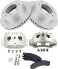 Front Brake Pad & Rotor Kit for 2016-18 Chevrolet Suburban 3500 HD