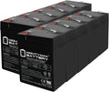 Mighty Max ML4-6 6V 4.5AH SLA Battery 10 Pack - Reliable Replacement