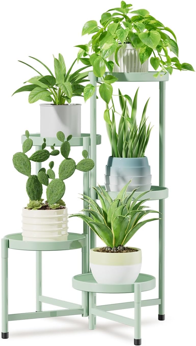5 Tier Large Plant Stand Indoor for Multiple Plants Display