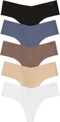 Victoria's Secret PINK No Show Thong Multi Pack - Seamless Comfort it
