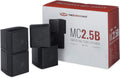 Pure Resonance Audio MC2.5B Dual 2.5 Swiveling Mini Cube Speakers