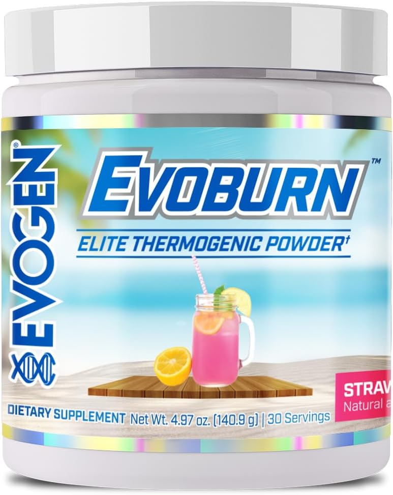 Evogen Evoburn Thermogenic Fat Burner for Energy and Focus
