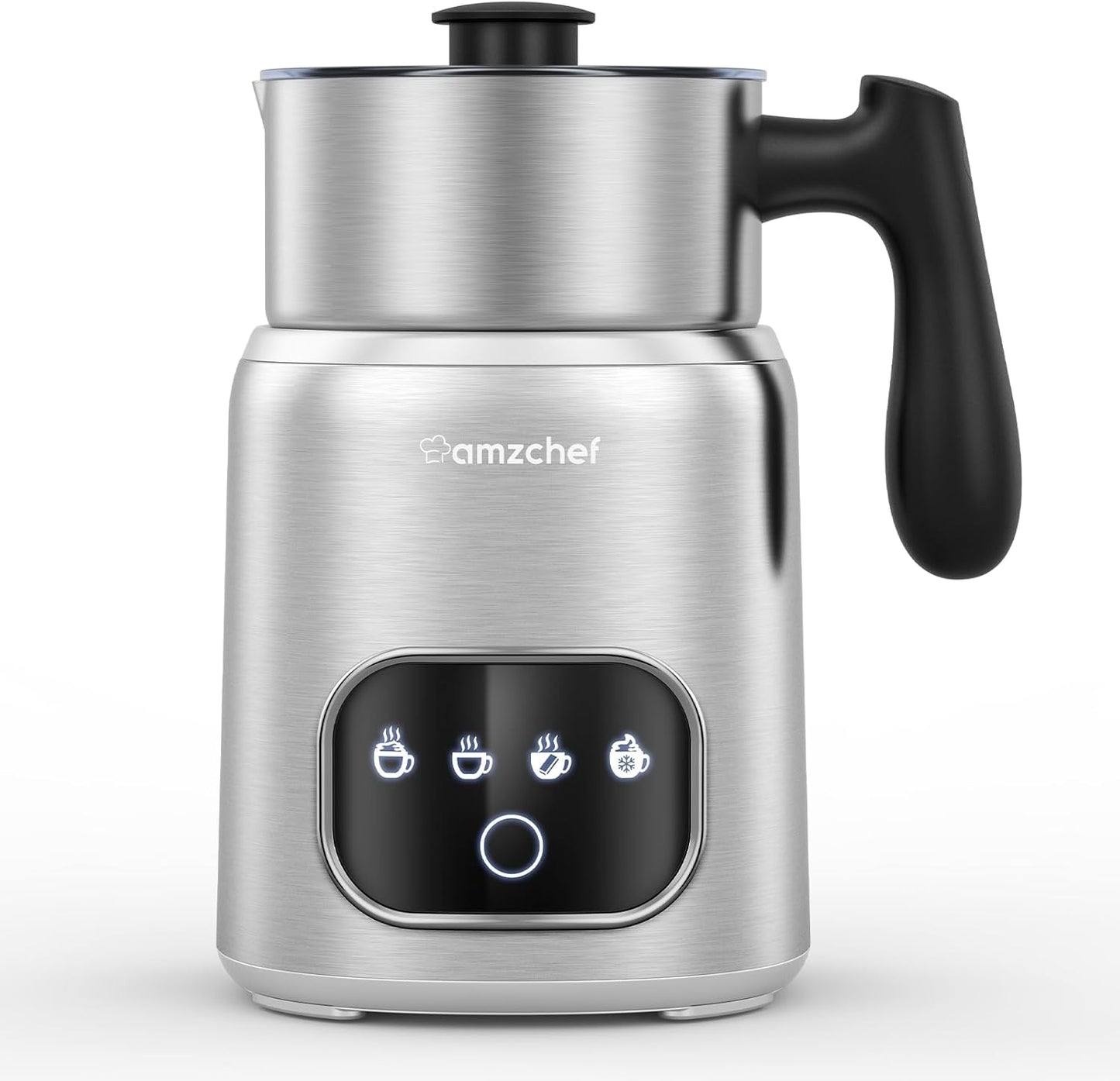 AMZCHEF 4-in-1 Milk Frother & Steamer