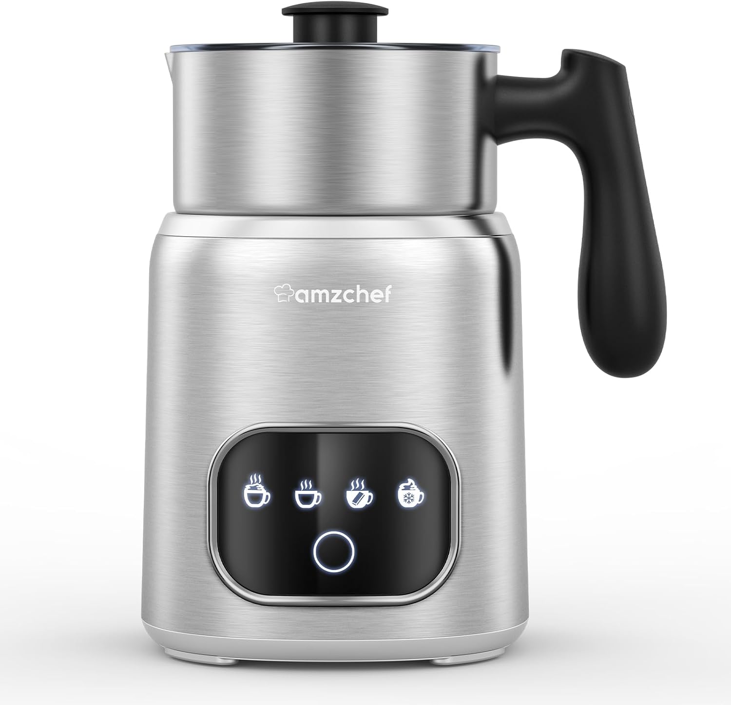 AMZCHEF 4-in-1 Milk Frother & Steamer